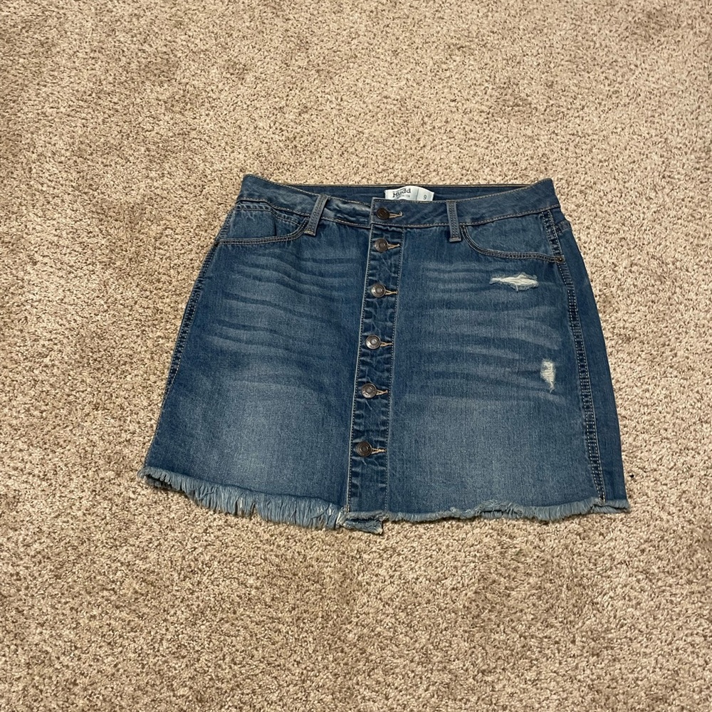 Mudd Jean Skirt